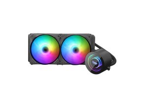 PC vodní chlazení AiO Darkflash DX240 RGB 2x 120x120 (černý)