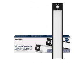 Yeelight Světlo do skříně černé 20 cm 2700K