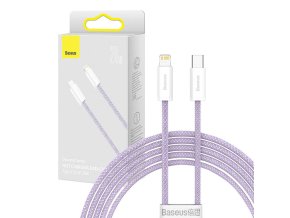 Kabel USB-C pro Lightning Baseus řady Dynamic, 20 W, 2 m (fialový)