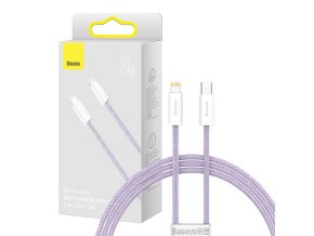 Kabel USB-C pro Lightning Baseus řady Dynamic, 20 W, 1 m (fialový)
