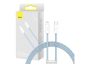 Kabel USB-C pro Lightning Baseus řady Dynamic, 20 W, 1 m (modrý)