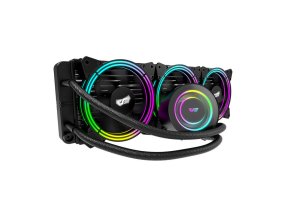 Darkflash TR360 PC vodní chlazení AiO RGB 3x 120x120 (černá)