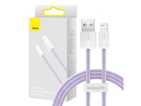 Baseus Dynamic kabel USB-Lightning, 2,4 A, 1 m (fialový)