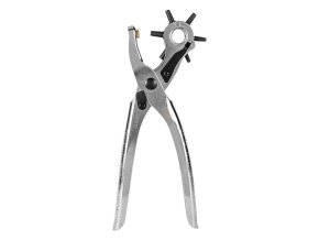 Děrovačka na kůži 9" Deli Tools EDL1919C (stříbrná)