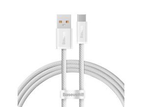 Kabel USB na USB-C Baseus řady Dynamic, 100 W, 1 m (bílý)