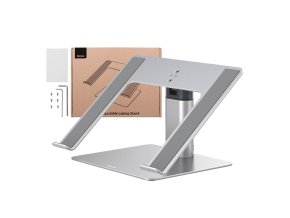 Stojan na notebook Baseus 11-17", nastavitelný (stříbrný)