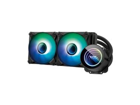 Vodní chlazení PC Darkflash DX240 V2 ARGB 2x 120x120 (černá)