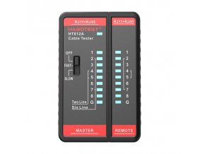 Tester síťových kabelů Habotest HT812A RJ45/RJ14/RJ12/RJ9