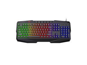 Herní klávesnice Havit KB878L RGB (černá)