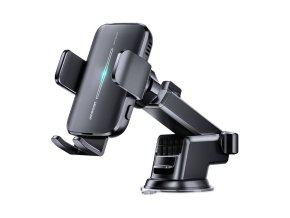 Držák na palubní desku auta Joyroom JR-ZS245 s indukční nabíječkou Qi (černý)