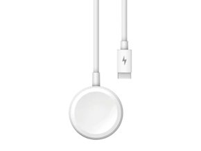 Indukční nabíječka 2 v 1 pro Apple Watch / Lightning Joyroom S-IW002S 1,5 m (bílá)