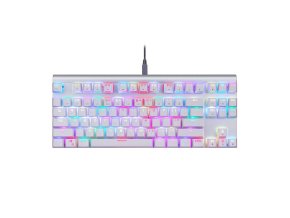 Mechanická herní klávesnice Motospeed CK101 RGB (bílá)