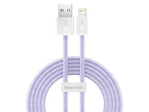 Kabel USB pro Lightning Baseus řady Dynamic 2, 2,4 A, 2 m (fialový)