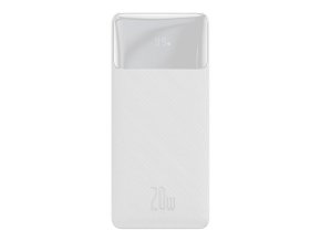 Powerbanka Baseus Bipow 10000mAh, 20W (bílá)