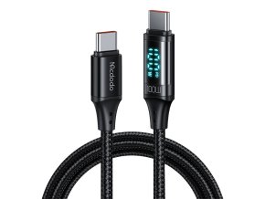 Kabel Mcdodo CA-1100 USB-C na USB-C, 100 W, 1,2 m (černý)