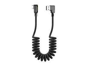 Kabel USB na USB-C, Mcdodo CA-7310, úhlový, 1,8 m (černý)