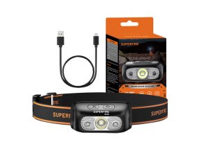 Čelovka Superfire HL05-E, 120 lm, USB