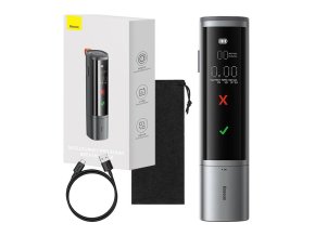 Elektronický alkohol tester Baseus SafeJourney Pro (šedý)