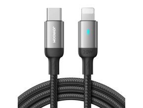 Kabel USB Lightning Typ C 20W 1,2 m Joyroom S-CL020A10 (černý)
