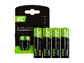 Nabíjecí baterie Green Cell Sticks 4x AA HR6 2000 mAh