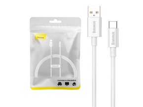 Kabel USB-C Baseus Superior 100W 1m (bílý)