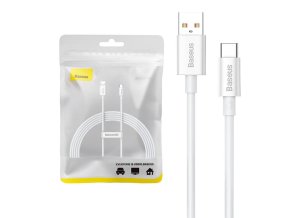 Kabel USB-C Baseus Superior 100W 2 m (bílý)