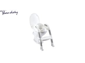 ABAKUS THERMOBABY kryt WC sedátka se schůdkem šedý