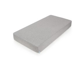 CEBA 823-116-261 Prześcieradło jersey z gumką 120x60 Light grey melanż