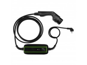 Nabíjecí kabel pro elektromobily a hybridy Green Cell PowerCable EV16 3,6kW 10/16A 6,5m Schuko pro typ 2