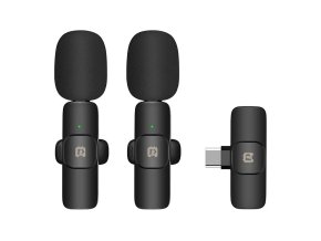 Bezdrátový mikrofon Puluz PU3151B Lavalier typ C