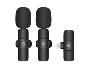 Bezdrátový mikrofon Puluz PU3150B Lavalier Type Bezdrátový mikrofon Puluz PU3151B Lavalier Type Lightning