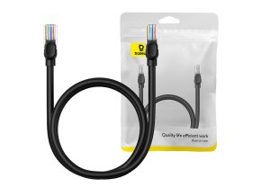 Síťový kabel Baseus Ethernet CAT5, 1 m (černý)