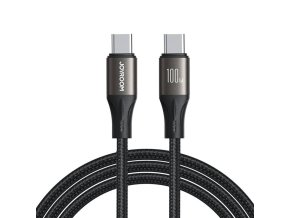 Kabel Joyroom Light-Speed USB-C na USB-C SA25-CC5 , 100 W , 1,2 m (černý)