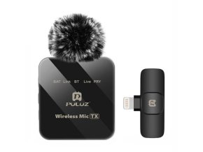 Bezdrátový lavalier mikrofon PULUZ PU647B (blesk)