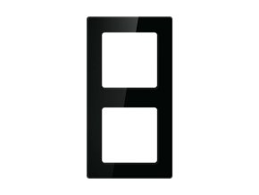 Zásuvka pro dvojitý rámeček Avatto N-TS10-Frame-B2 (černá)