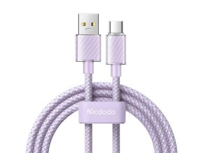 Kabel USB-A na USB-C Mcdodo CA-3655, 100W, 2m (fialový)