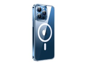 Pouzdro na telefon Torras Diamond Clear-Mag pro iPhone 15 PRO (průhledné)
