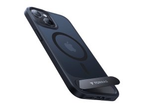 Pouzdro na telefon Torras UPRO Pstand pro iPhone 15 PRO (černé)