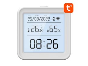 Chytrý senzor teploty a vlhkosti Wi-Fi Gosund S6 (LCD displej, podsvícení)