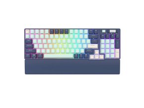 Mechanická klávesnice Royal Kludge RK96 RGB, hnědý spínač (modrý)