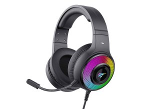 Herní sluchátka Havit H2042d RGB (Černá)