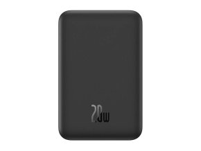 Magnetic Mini Powerbank Baseus 5000mAh, USB-C 20W (black)