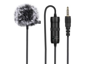 Microphone with a clip PULUZ 3.5mm Jack 6m