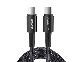 USB-C to USB-C Cable 100W Essager 1m (black)