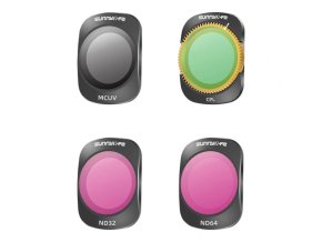 4 filters MCUV CPL ND32/64 Sunnylife for Pocket 3