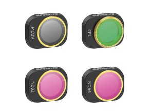 4 Lens Filters MCUV, CP, ND32/64 Sunnylife for DJI MINI 4 PRO