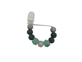 BABY 01436 přívěsek na figurínu Crystal MINT/GREY