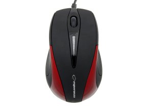 Esperanza EM102R Wired mouse (red)