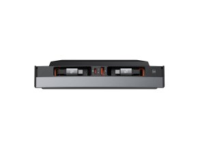 Hub Baseus T-Space with USB-C to USB-C cables for Tesla Cars (black)