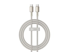 Cable USB-C to USB-C Baseus Tungsten Gold, 100W, 1m (gold)